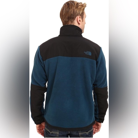 EUC Men’s The North Face Denali Fleece Blue/TNF Black Polartec Fleece Jacket XXL - Picture 9 of 13